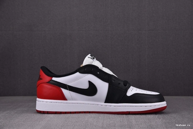 1 Black Low Jordan 553560-116 (GS) Toe 0223